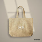 Lifestyle — Dior Beauty Raffia Tote Bag Beige
