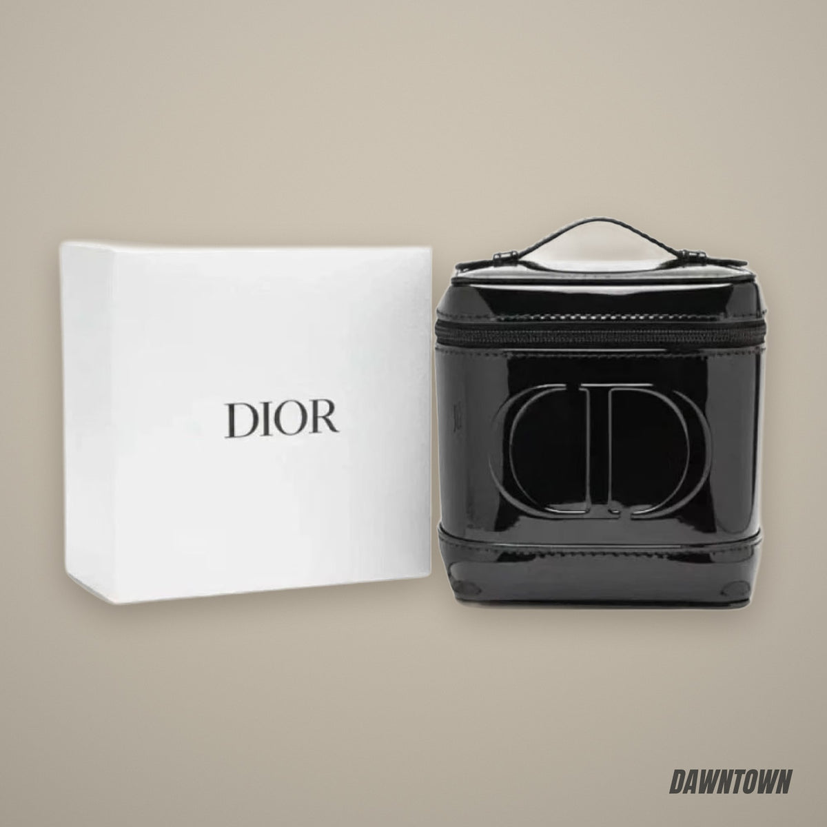 Dior Vanity Pouch Case Black Novelty