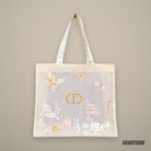 Dior Beauty Embroidered Butterflies And Dragonflies Tote Bag