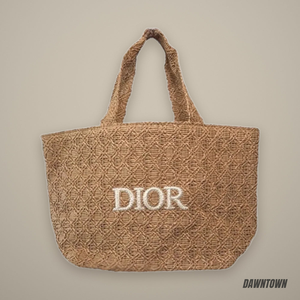 Dior Beauty 2025 Rattan Handbag - Beige