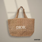 Lifestyle — Dior Beauty 2025 Rattan Handbag - Beige