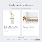 What's inside — Dior J'adore Miniature Holder Keychain