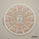 Dior 2026 Mother's Day Limited Butterfly Embroidered Round Pouch New With Box