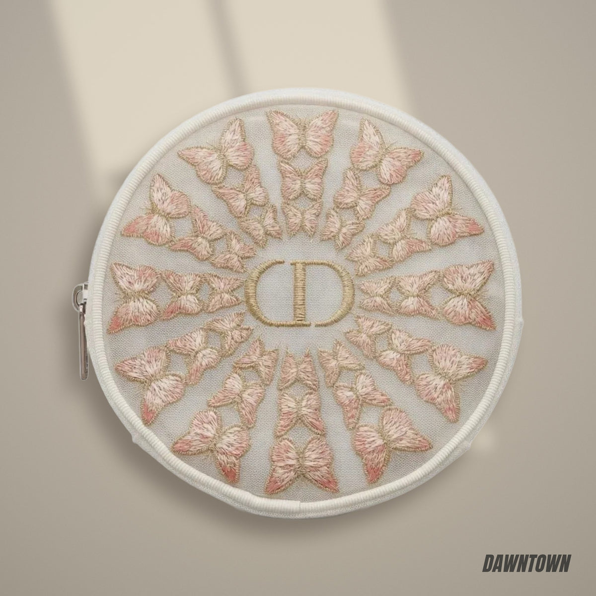 Lifestyle — Dior 2026 Mother's Day Limited Butterfly Embroidered Round Pouch New With Box