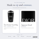 What's inside — Dior Homme Stainless Steel Travel Mug - Black
