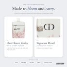 What's inside — Christian Dior Vanity Pouch Flower White Novelty Limited Japan
