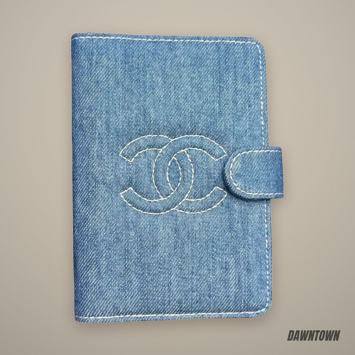 Chanel Denim Passport Holder
