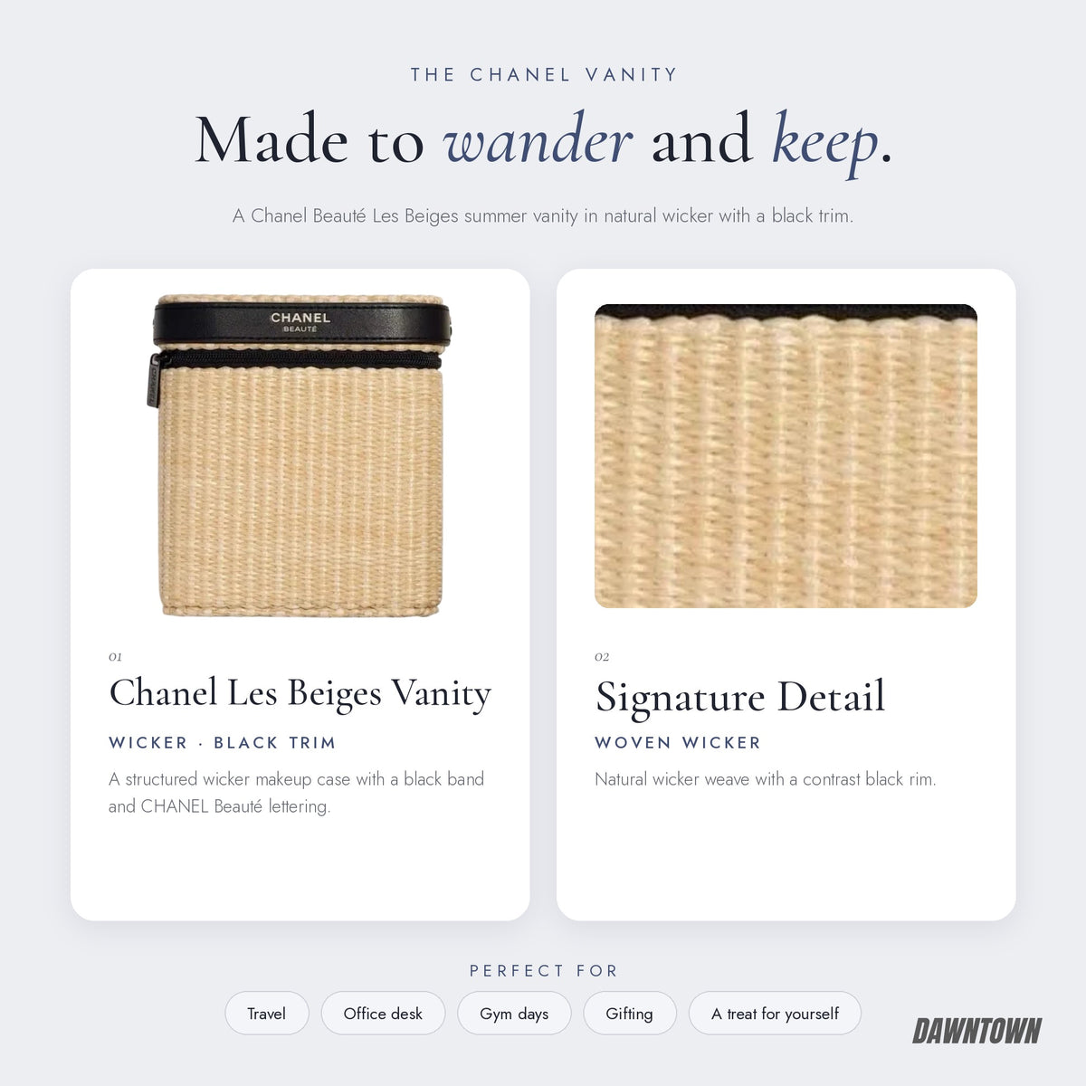 What's inside — Chanel Les Beiges Summer Essential Makeup Bag