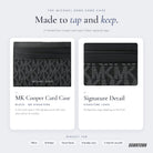 What's inside — Michael Kors Cooper Signature Logo Card Case Black