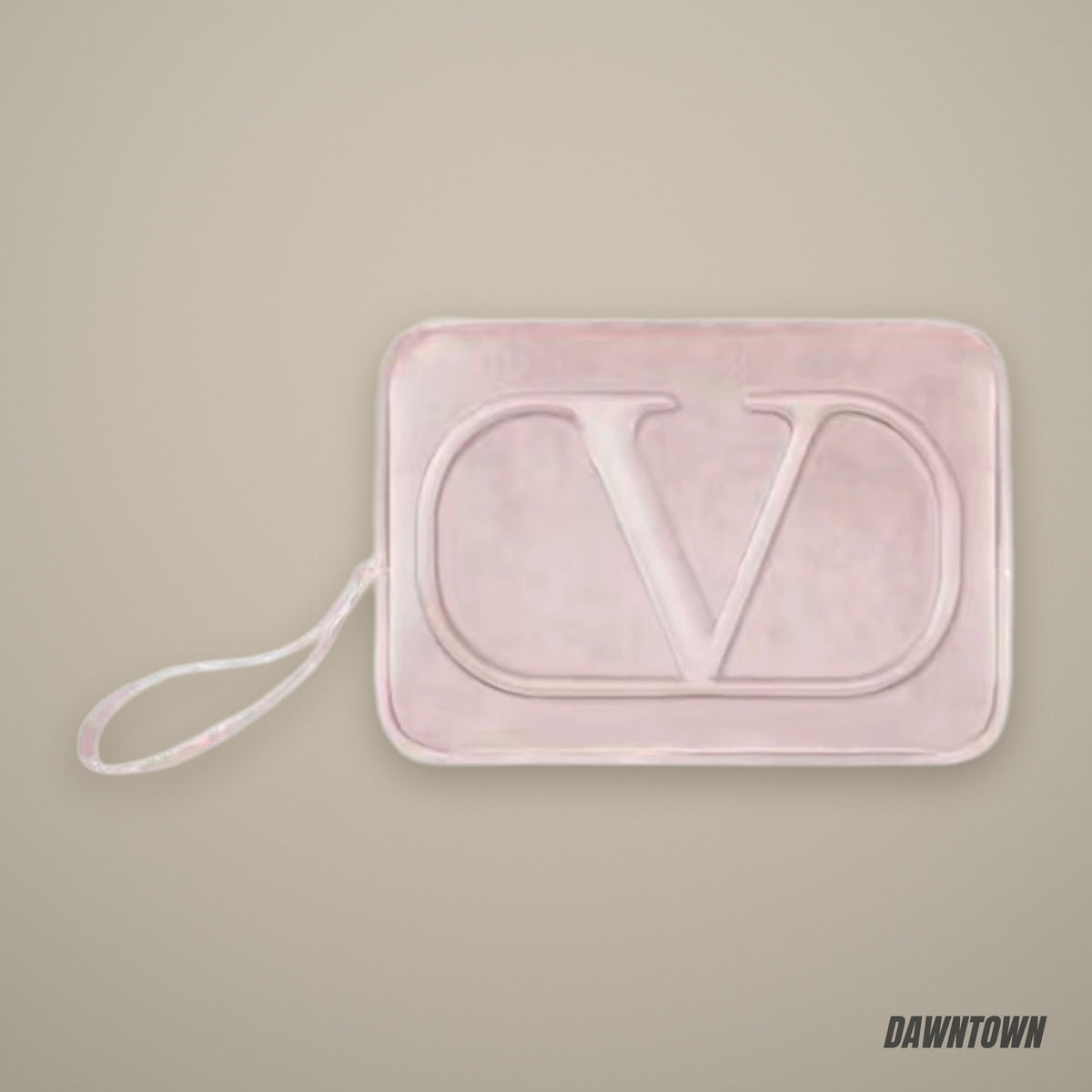 Valentino velvet cosmetic bag/toilet bag, portable and easy to store