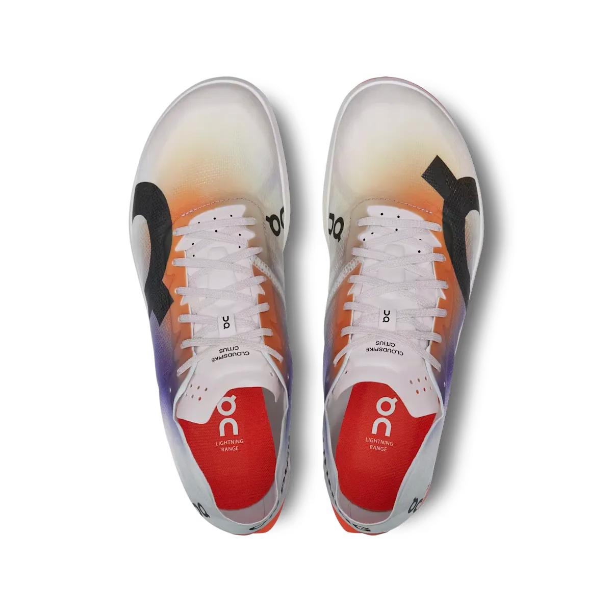 ON RUNNING Cloudspike Citius White | Flame