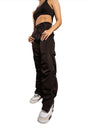 DRAPED WATERFALL PANTS - dawntown