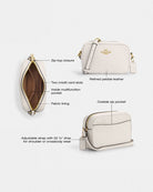 Coach Mini Jamie Camera Bag Gold Chalk