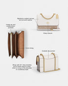 Coach Klare Crossbody Bag In Signature Canvas Gold Sand Chalk