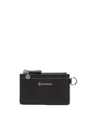 Lululemon Leather Alternative Card Case Black/Silver