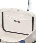 Lululemon Daily Multi-Pocket Canvas Tote Bag 20L Logo Natural/True Navy