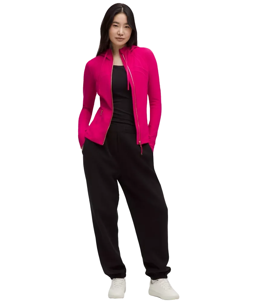 Lululemon Define Hooded Jacket Nulu Passionate/Rose Gold