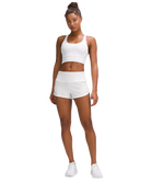 Lululemon Speed Up High-Rise Lined Short 2.5" White