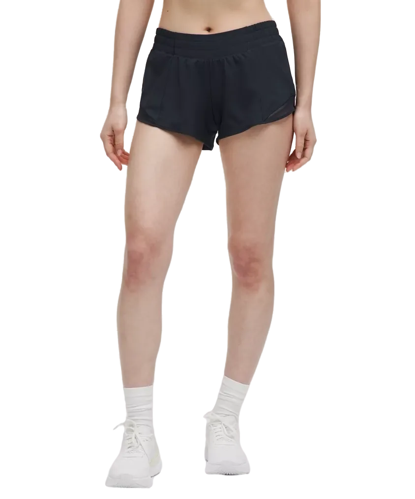 Lululemon Hotty Hot Low-Rise Lined Short 2.5" True Navy