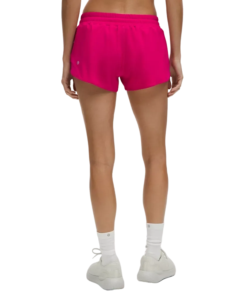 Lululemon Hotty Hot Low-Rise Lined Short 2.5" Passionate