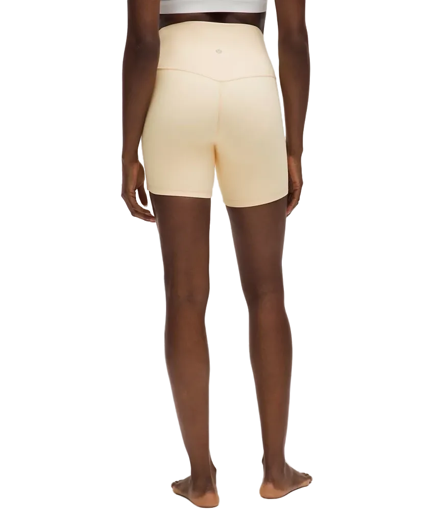 Lululemon Align High-Rise Short 6" Butter Cream