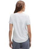 Lululemon Love Curved-Hem Crewneck T-Shirt Crater Blue