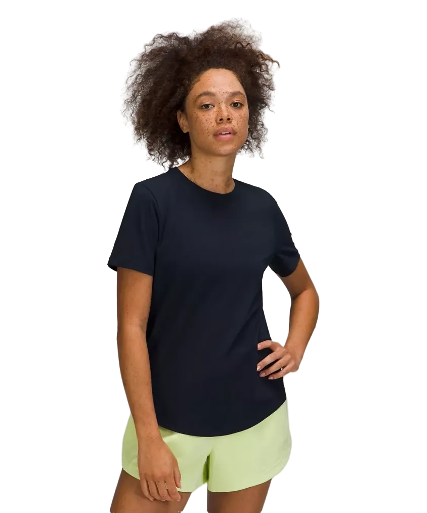 Lululemon Love Curved-Hem Crewneck T-Shirt True Navy