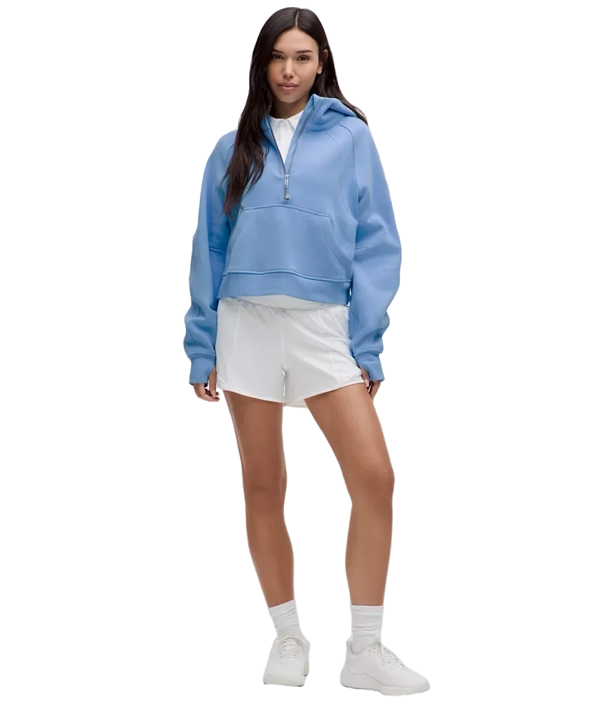 Lululemon Scuba Oversized Half-Zip Hoodie Aero Blue