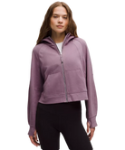 Lululemon Scuba Oversized Full-Zip Hoodie Lavender Lux/Mirror Silver