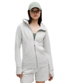 Lululemon Scuba Full-Zip Hoodie Heathered Core Ultra Light Grey