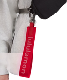 Lululemon Never Lost Keychain Lulu Red/White