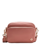 Lululemon Everywhere Crossbody Bag 2L Metal Hardwar Spiced Chai/Rose Gold