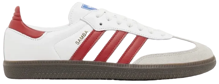Adidas Samba OG 'White Scarlet'