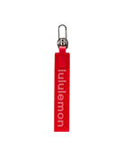 Lululemon Never Lost Keychain Lulu Red/White