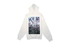 ESSENTIALS FLORAL HOODIE "WHITE" - Dawntown