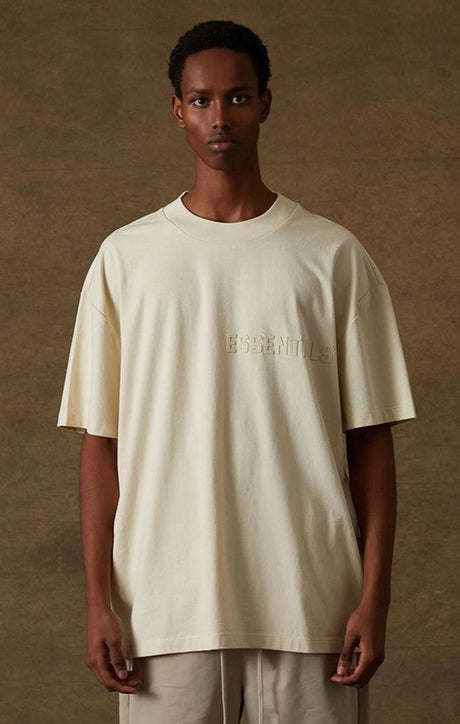 Essentials FW22 T-Shirt "EGGSHELL" - Dawntown