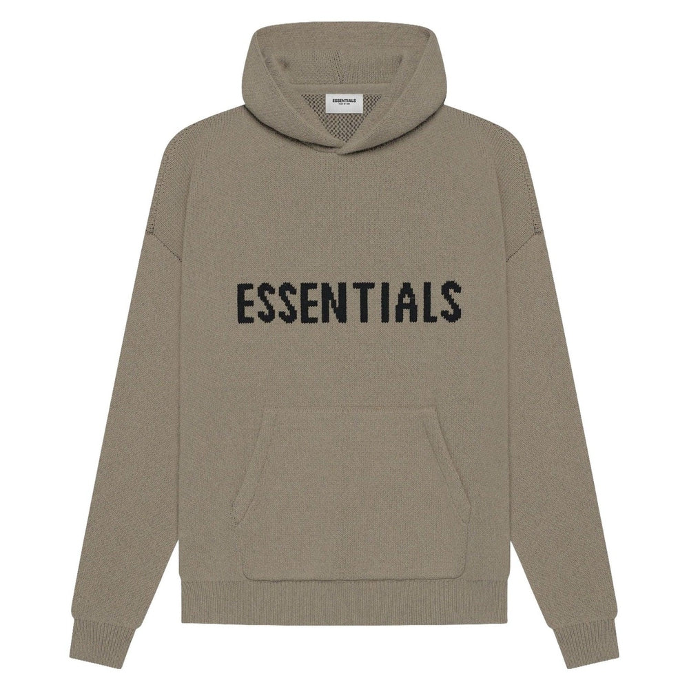 Essentials Knit Pullover "Taupe" - Dawntown