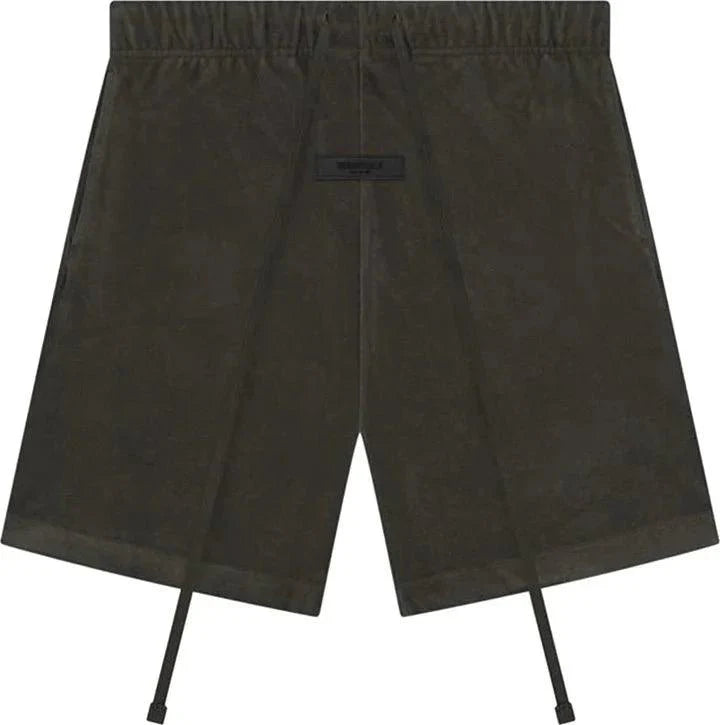 ESSENTIALS SHORTS "OFF BLACK" - Dawntown