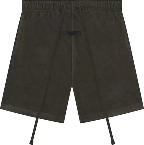 ESSENTIALS SHORTS "OFF BLACK" - Dawntown