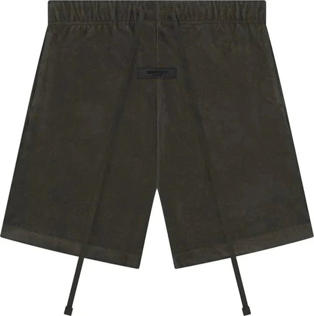 ESSENTIALS SHORTS "OFF BLACK" - Dawntown