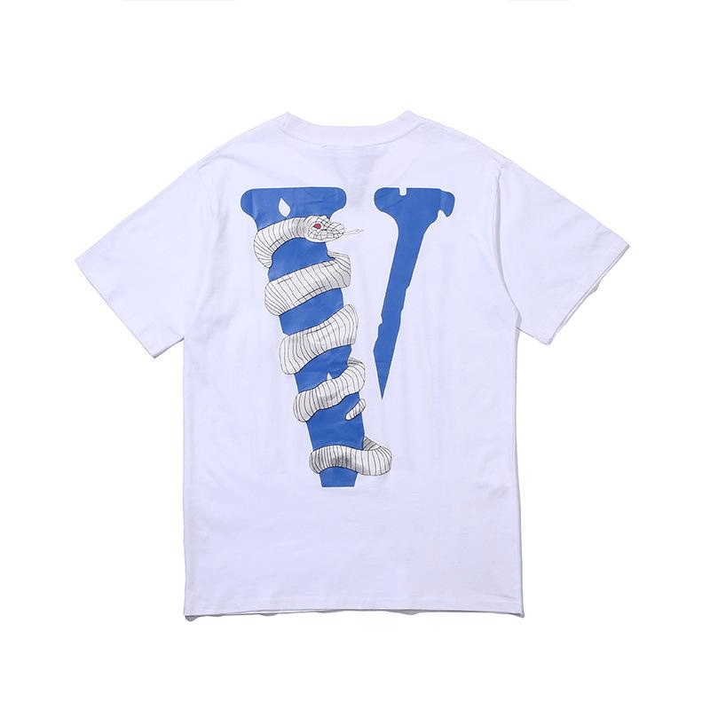 Vlone Snake Tshirt White - dawntown