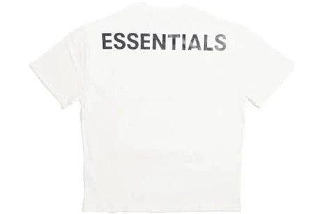 Fear of God ESSENTIALS 3M Logo Boxy T‑Shirt White - Dawntown