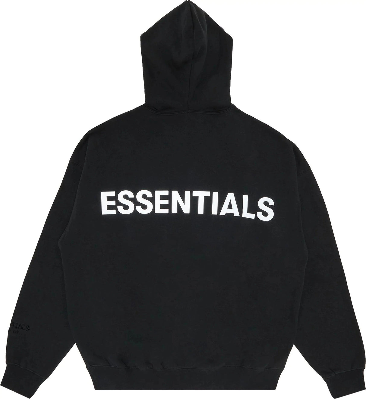 Fear of God Essentials 3M Logo Pullover Hoodie "Black" - Dawntown