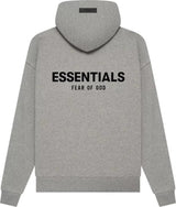 FEAR OF GOD ESSENTIALS HOODIE "DARK OATMEAL" - Dawntown