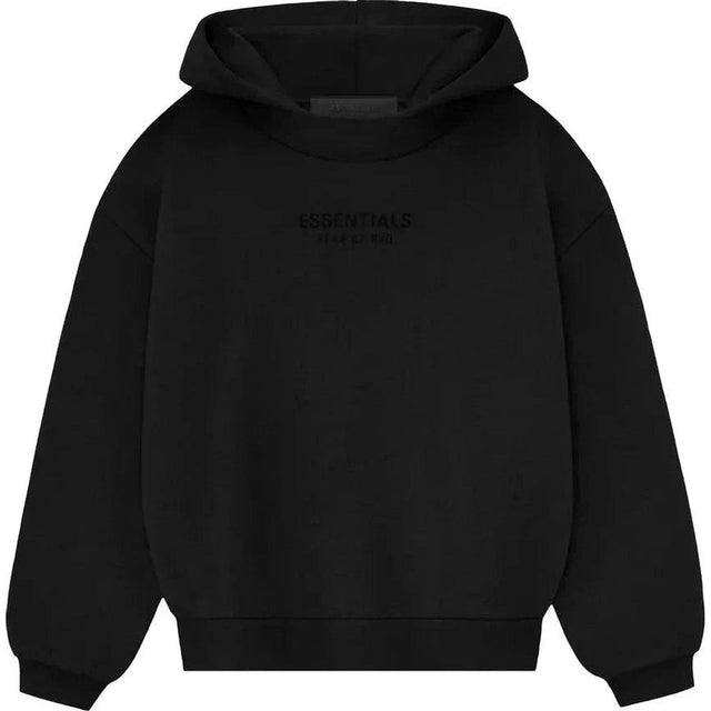 Jet black hoodie hotsell