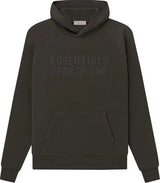 Fear of God Essentials Hoodie 'Off Black' - Dawntown