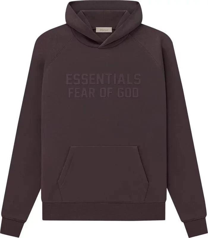 Fear of God Essentials Hoodie 'Plum' - Dawntown