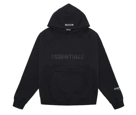 FEAR OF GOD ESSENTIALS HOODIE SS20 "BLACK" - Dawntown