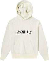 Fear of God Essentials Knit Hoodie "Buttercream" - Dawntown