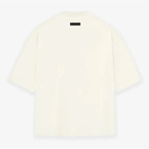 FEAR OF GOD ESSENTIALS SHORT-SLEEVE TEE FALL EDITION "Cloud Dancer" - Dawntown